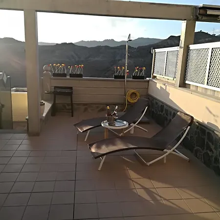 With 2 Bedrooms In Mogan, With Wonderful Mountain View, Pool * Puerto Rico (Gran Canaria)